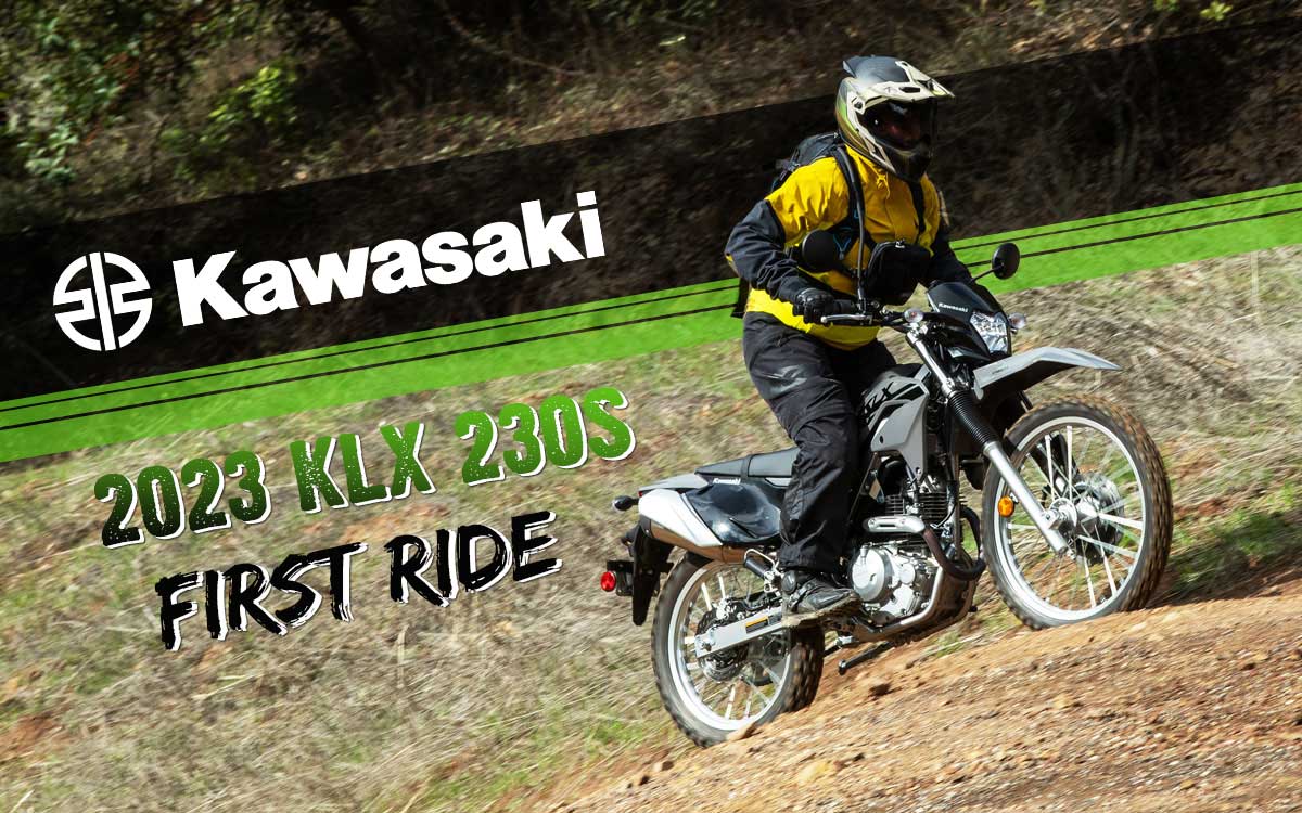 2023 Kawasaki KLX230S Review intro