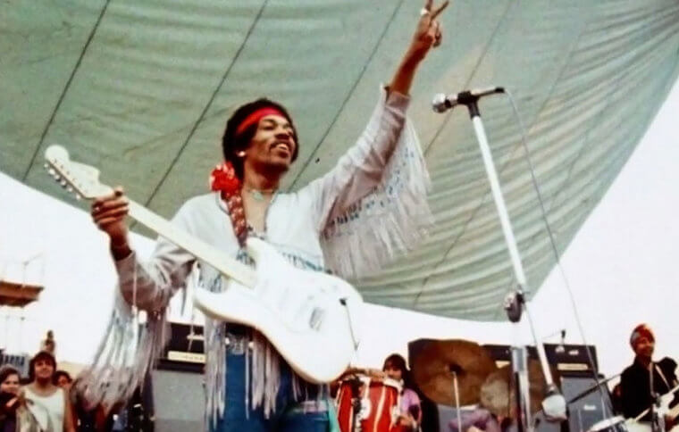 Jimi Hendrix Only Performed for a Portion of the Audience