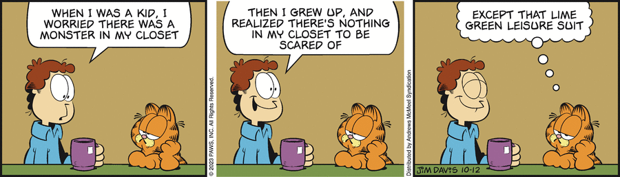 Garfield Comic Strip for October 12, 2023 