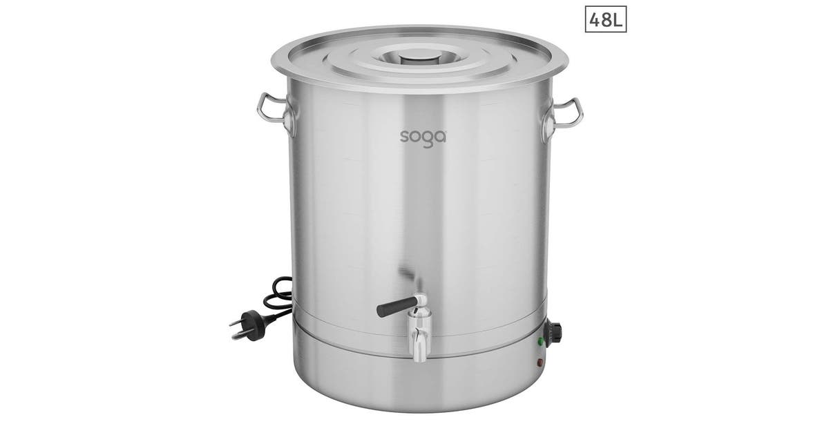 23l commercial 304ss electric hot water