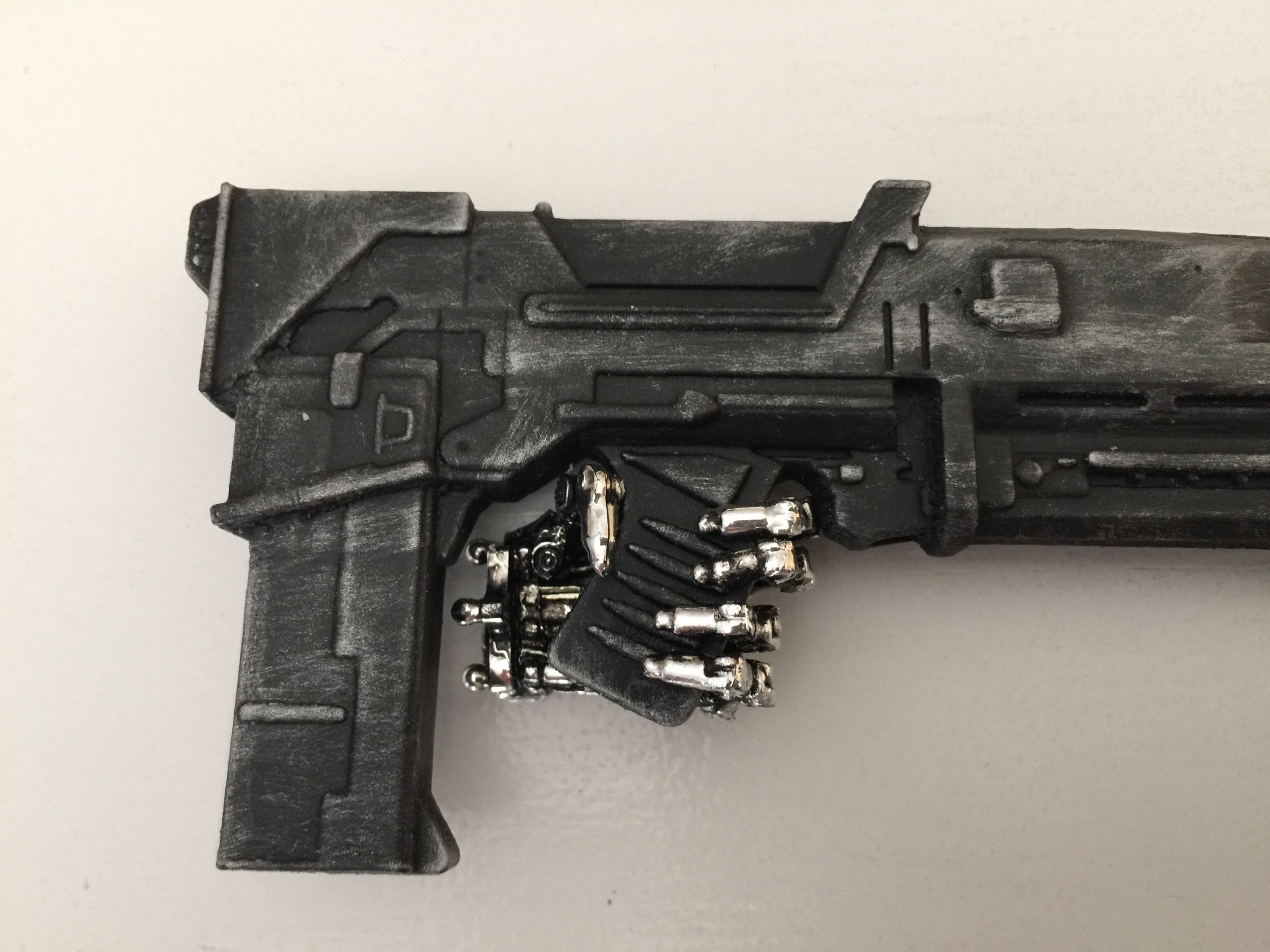 1/6 Scale Terminator Plasma Rifle Plastic Gun Toys