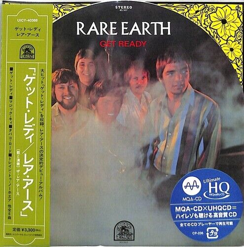 Rare Earth - Get Ready - MQA x UHQCD - Paper Sleeve [Used Very Good CD] Japanese - Picture 1 of 1