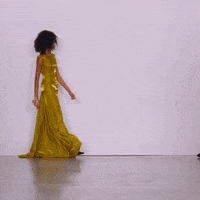 Bibhu Mohapatra Yellow Dress GIF by NYFW: The Shows