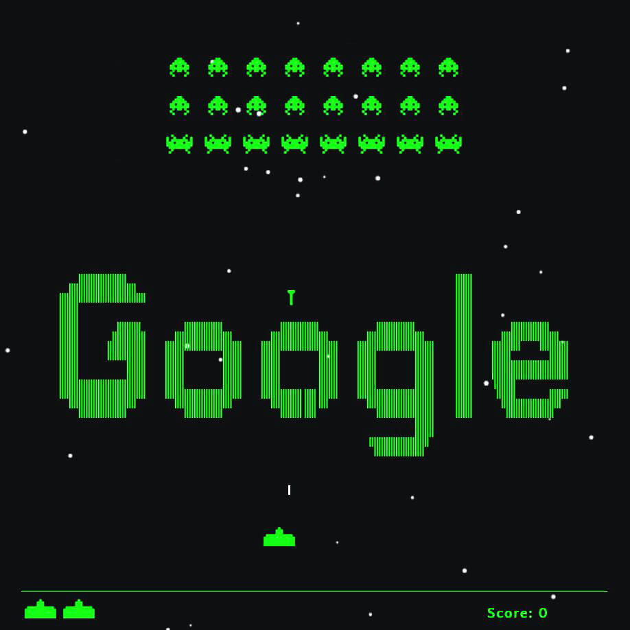 Play Pacman Game by Google - elgooG