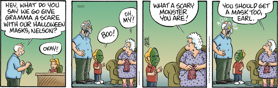 Pickles Comic Strip for October 31, 2023 