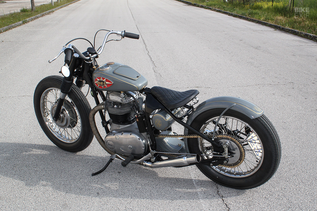 BSA Thunderbolt hardtail bobber by FMW Motorcycles