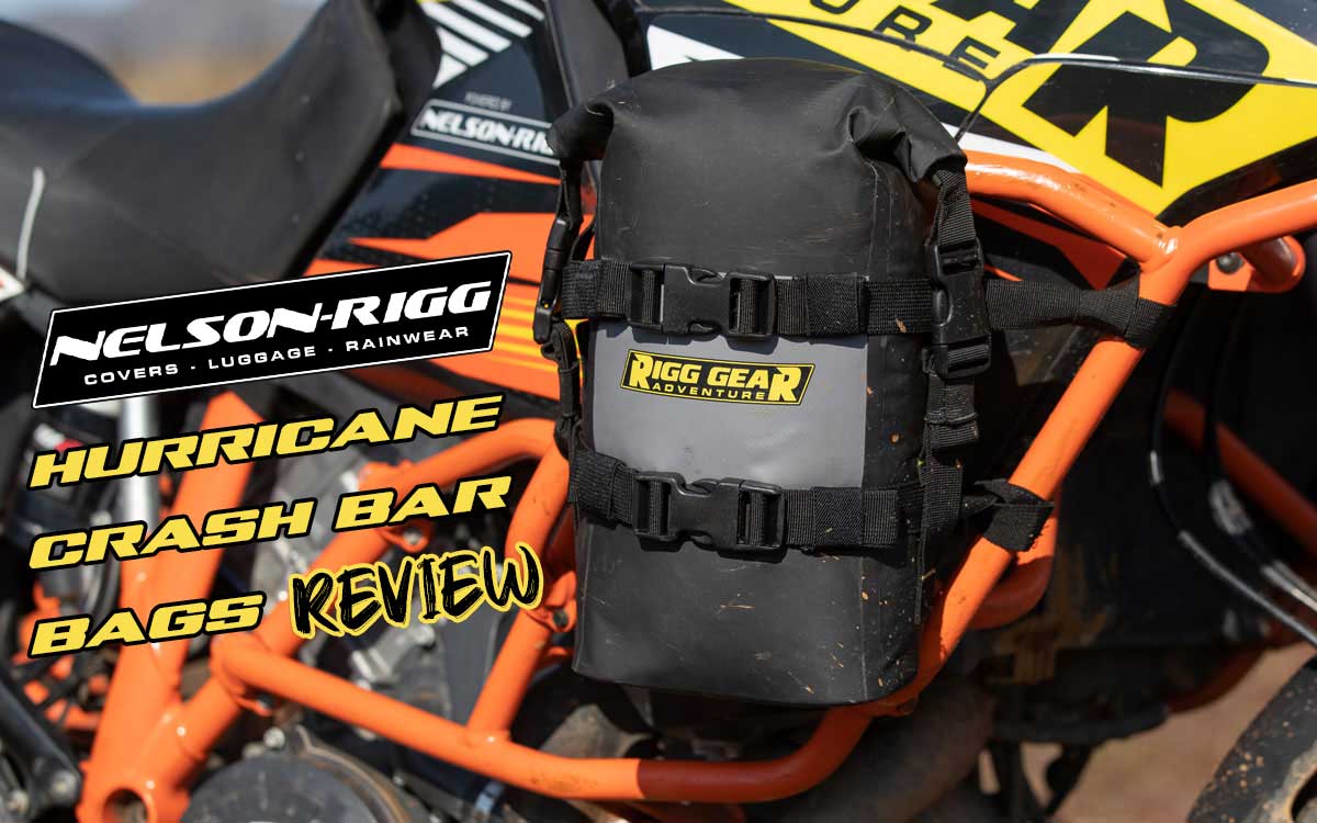 Nelson Rigg Hurricane Crash Bar Bags Review intro