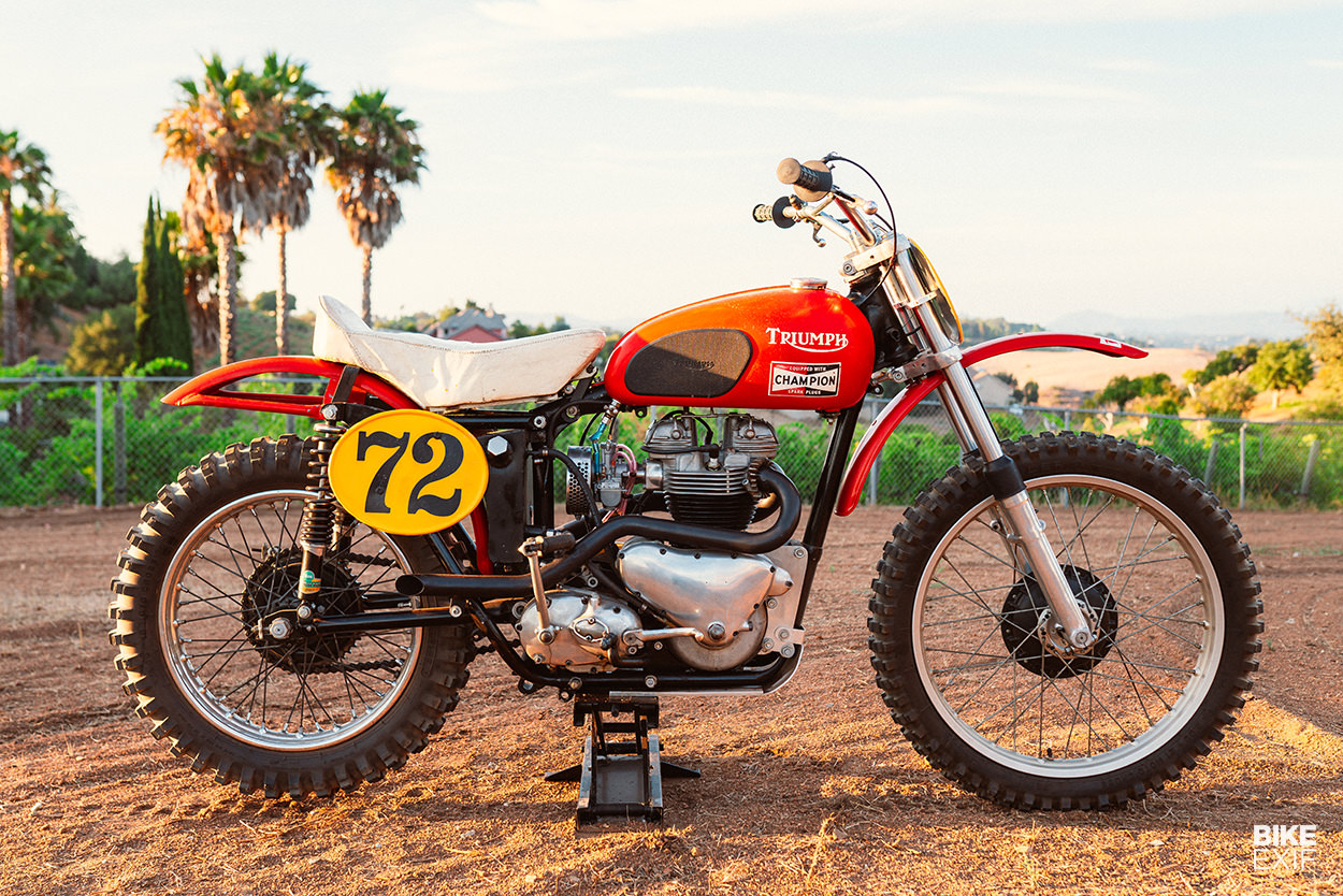 Paul Hartman’s 1959 Triumph TR6 desert sled