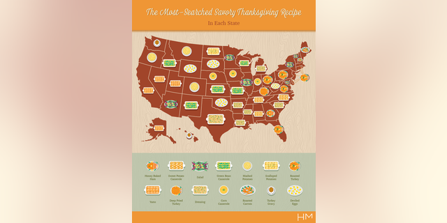 Most_Popular_Thanksgiving_Savory_Recipe_By_State.png