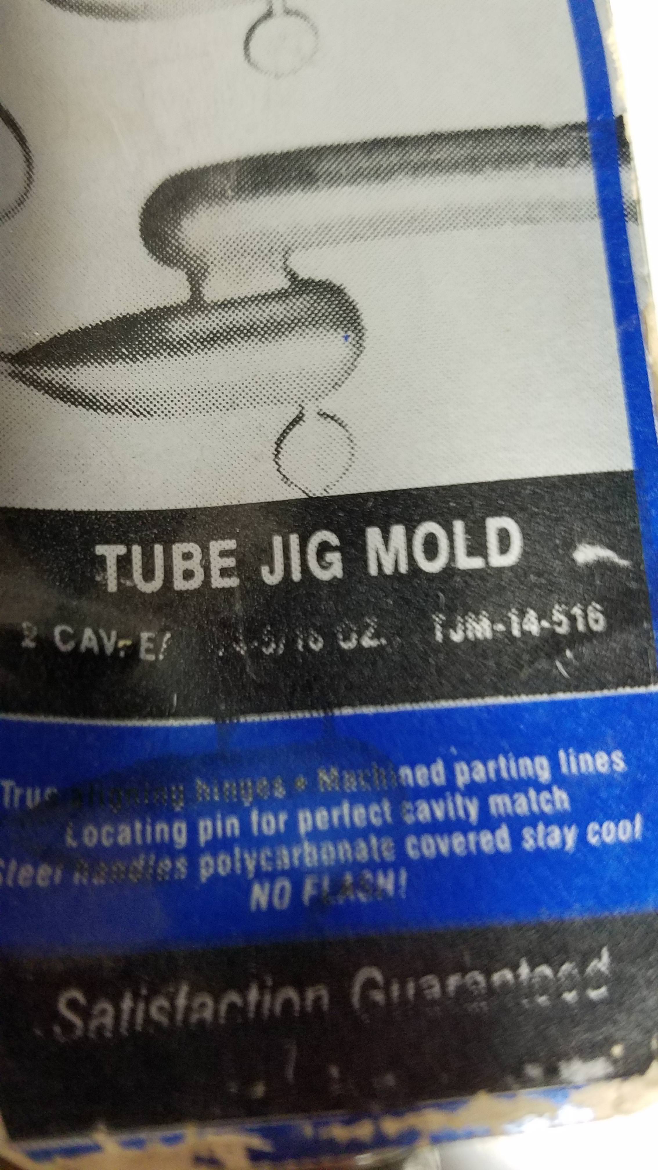 Jig Mold for Sale - Hilts Tube Jig Mold 4 Cavity 1/4 & 5/16