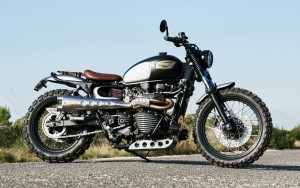 Triumph New Bonneville Scrambler