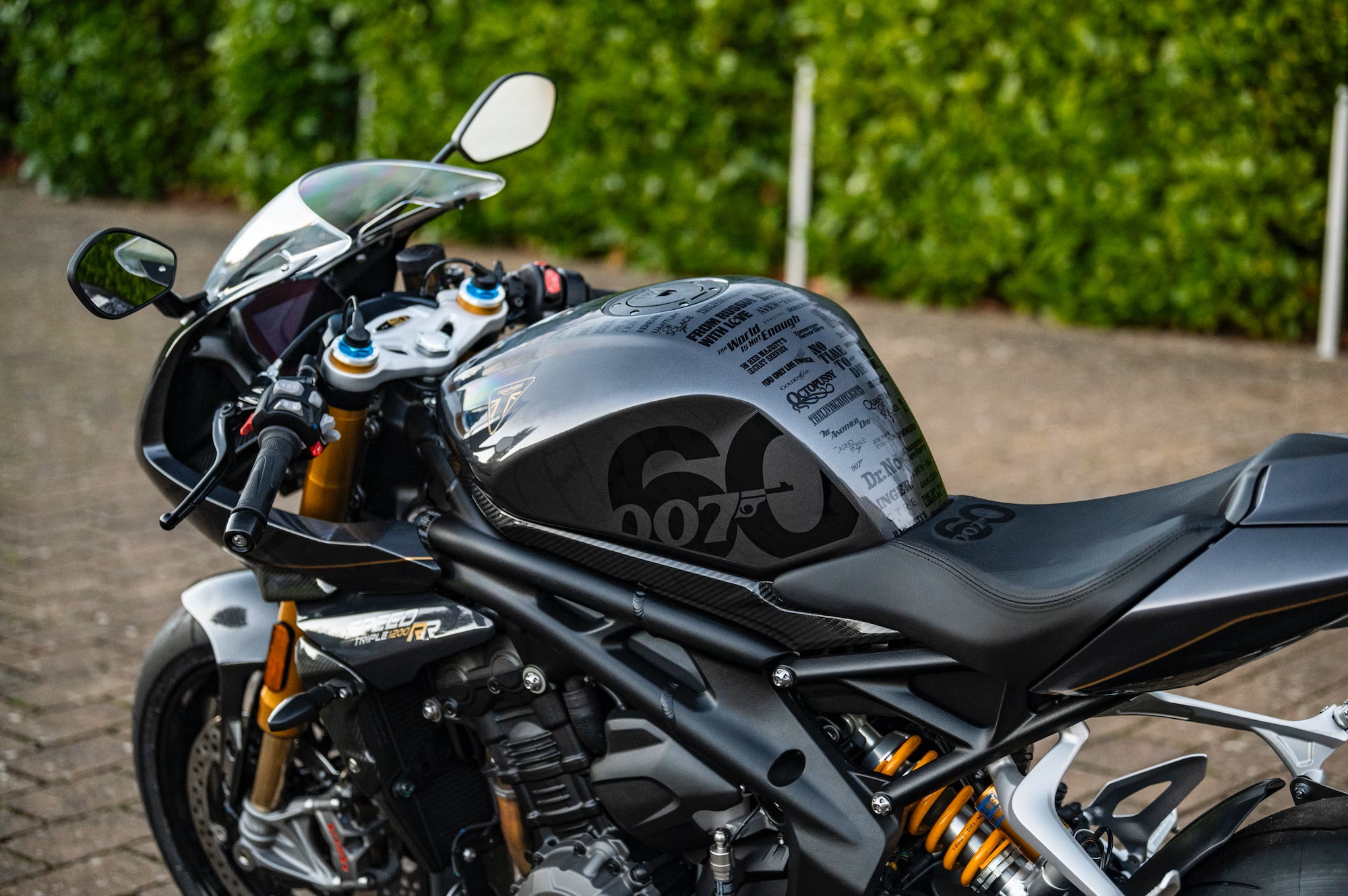 2023 Triumph Speed Triple RR - Bond Edition