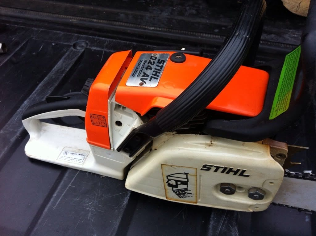 Temerity solide koolstof Stihl 024 av Wood Boss electronic quickstop. | Arborist, Chainsaw & Tree  Work Forum