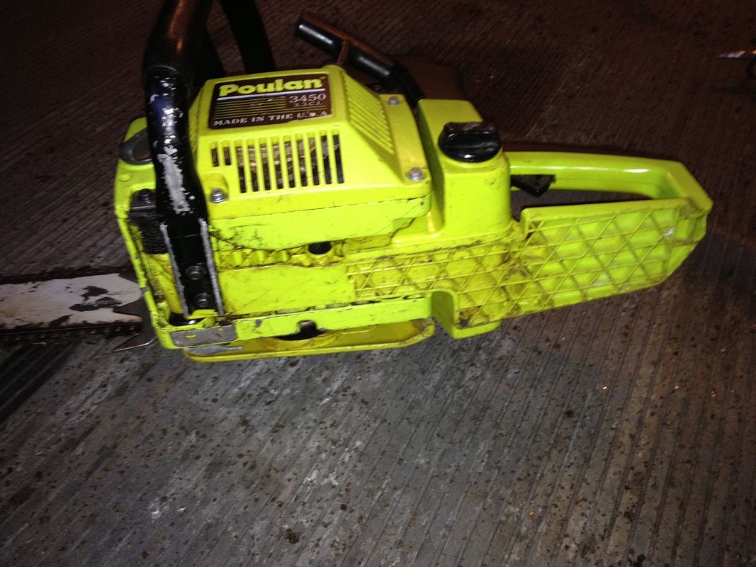 Poulan 3450 deals chainsaw