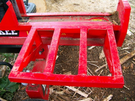 Log Splitter Tables, Cradles, and Trays