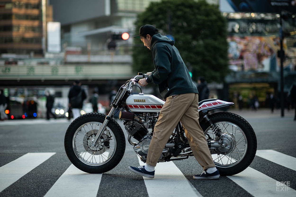 Custom Yamaha XV750 Special flat track replica