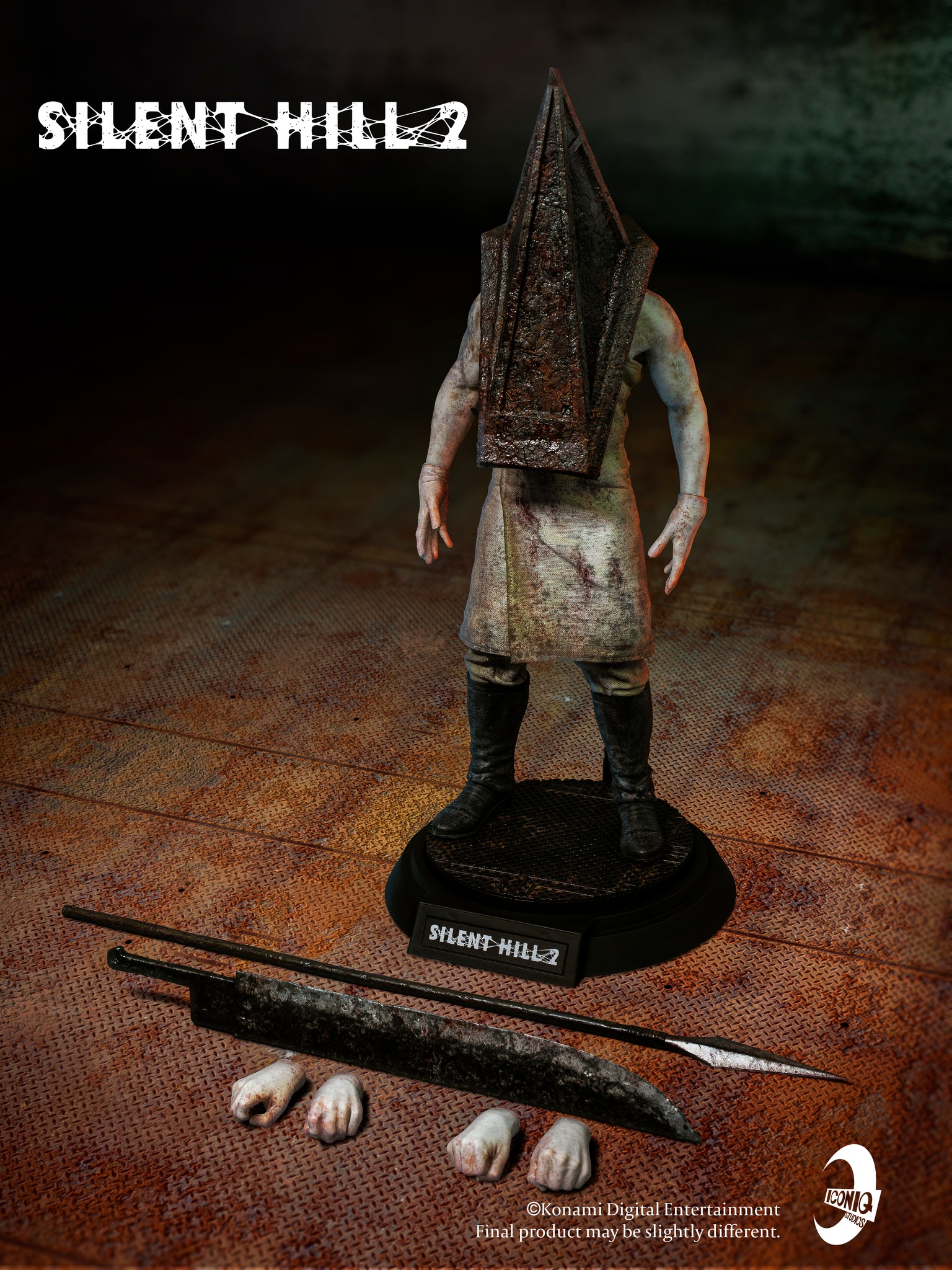 Pyramid head ( with removable helmet) (Silent Hill) Custom Action