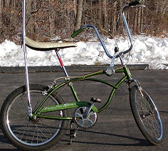 Schwinn stingray sales handlebar size