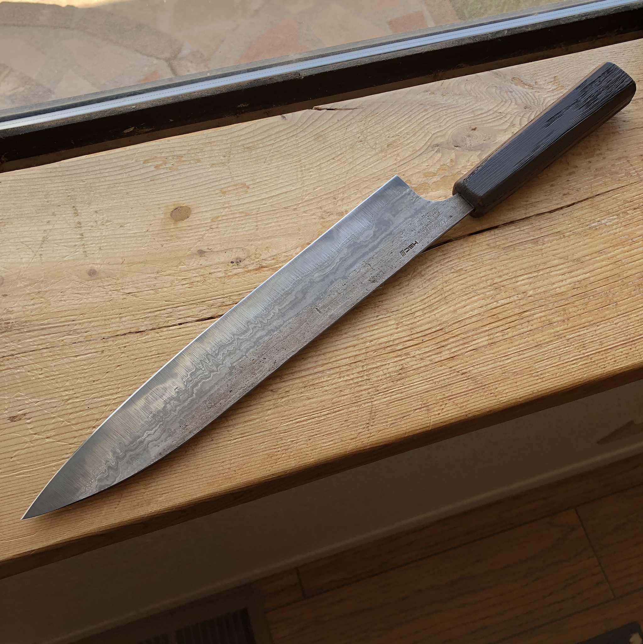 7 Wrought Iron San Mai Gyuto — Fell Knives