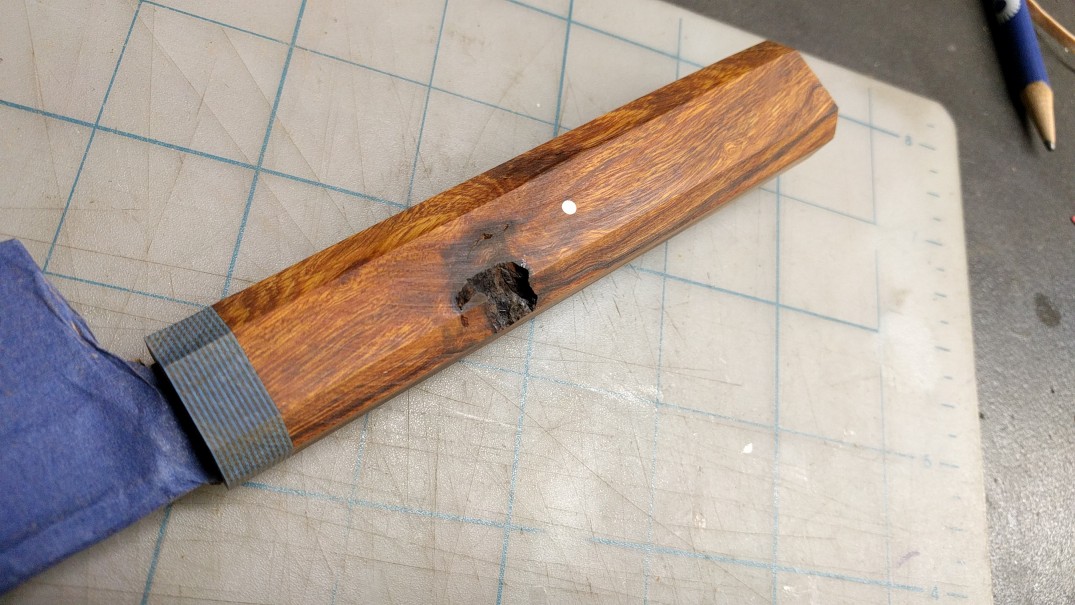 Knife scales from regular unstabalized wood - Fit and Finish - Bladesmith's  Forum Board