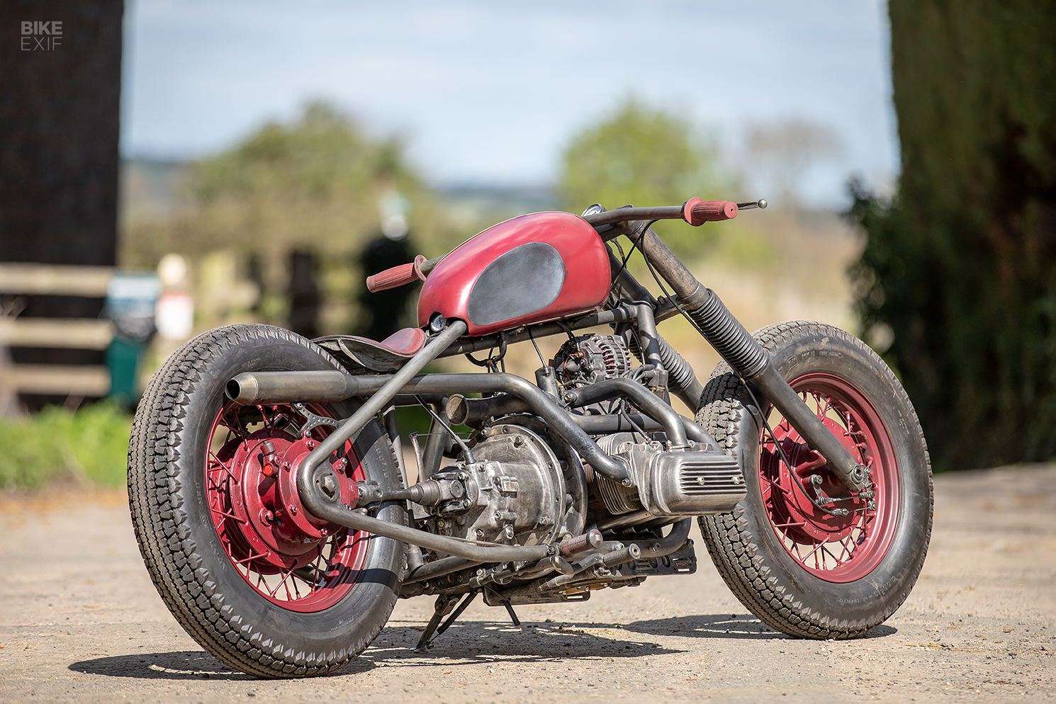 Custom VW Beetle motorcycle