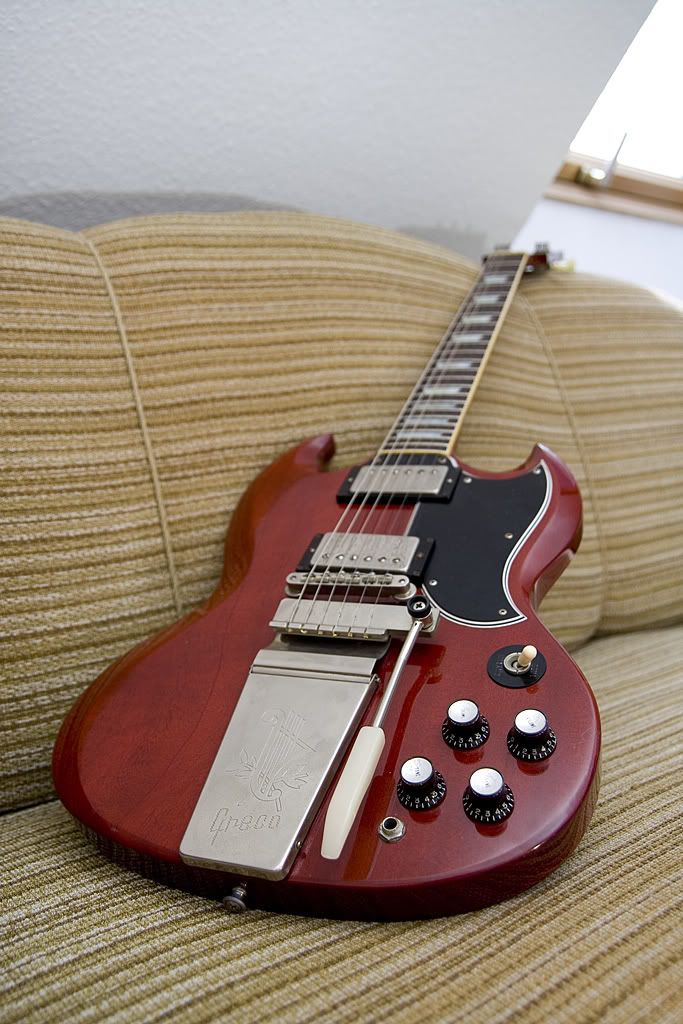 Greco SS-700 CHERRY エレキ ギター 80年代 グレコ ジャンク F7118731 本体