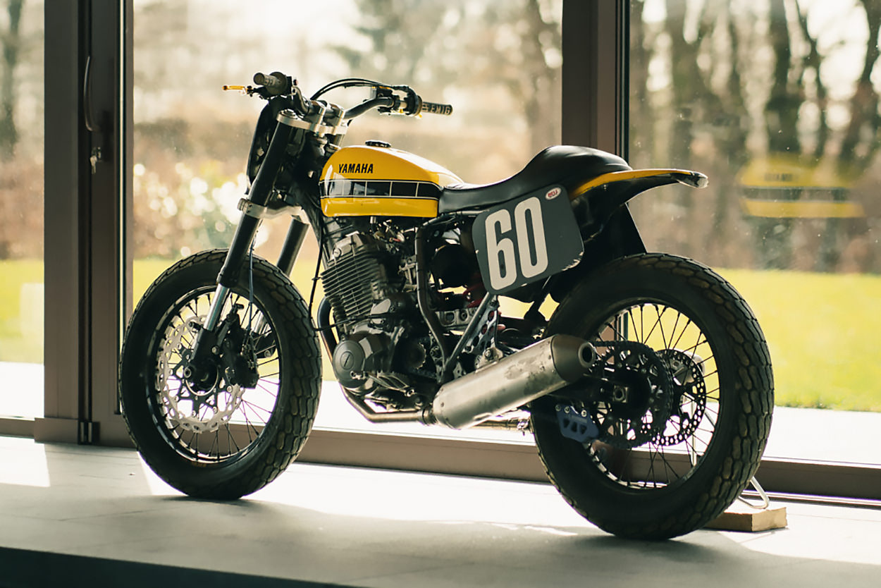 Yamaha XT600 street tracker by Wayders