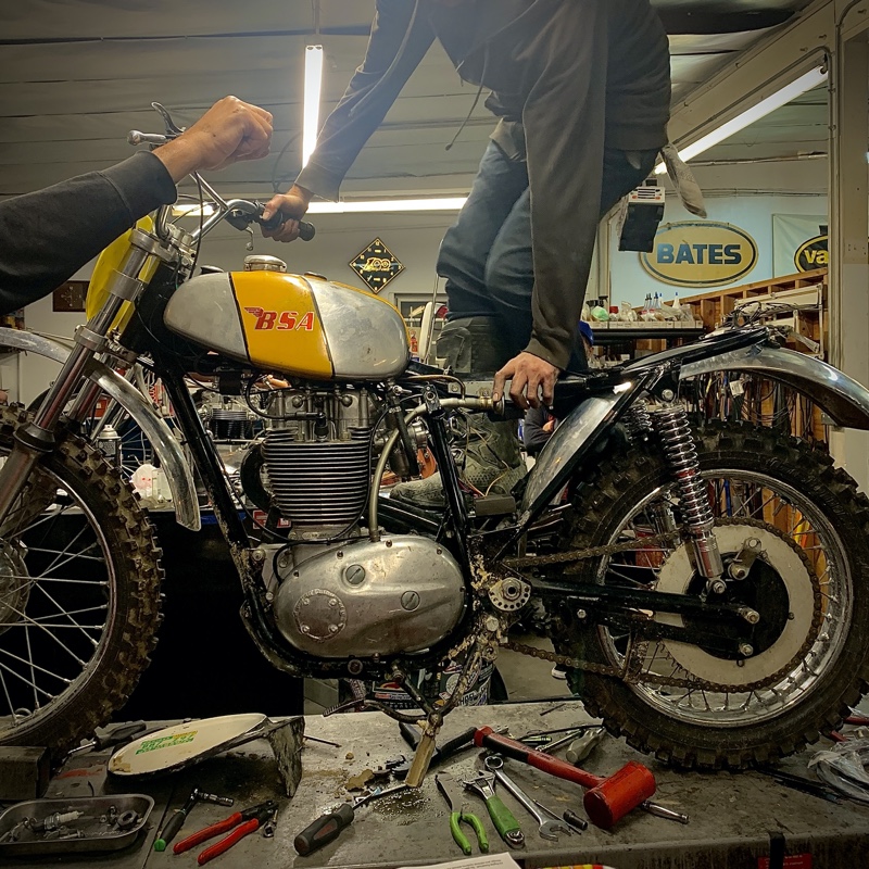 BSA B50MX