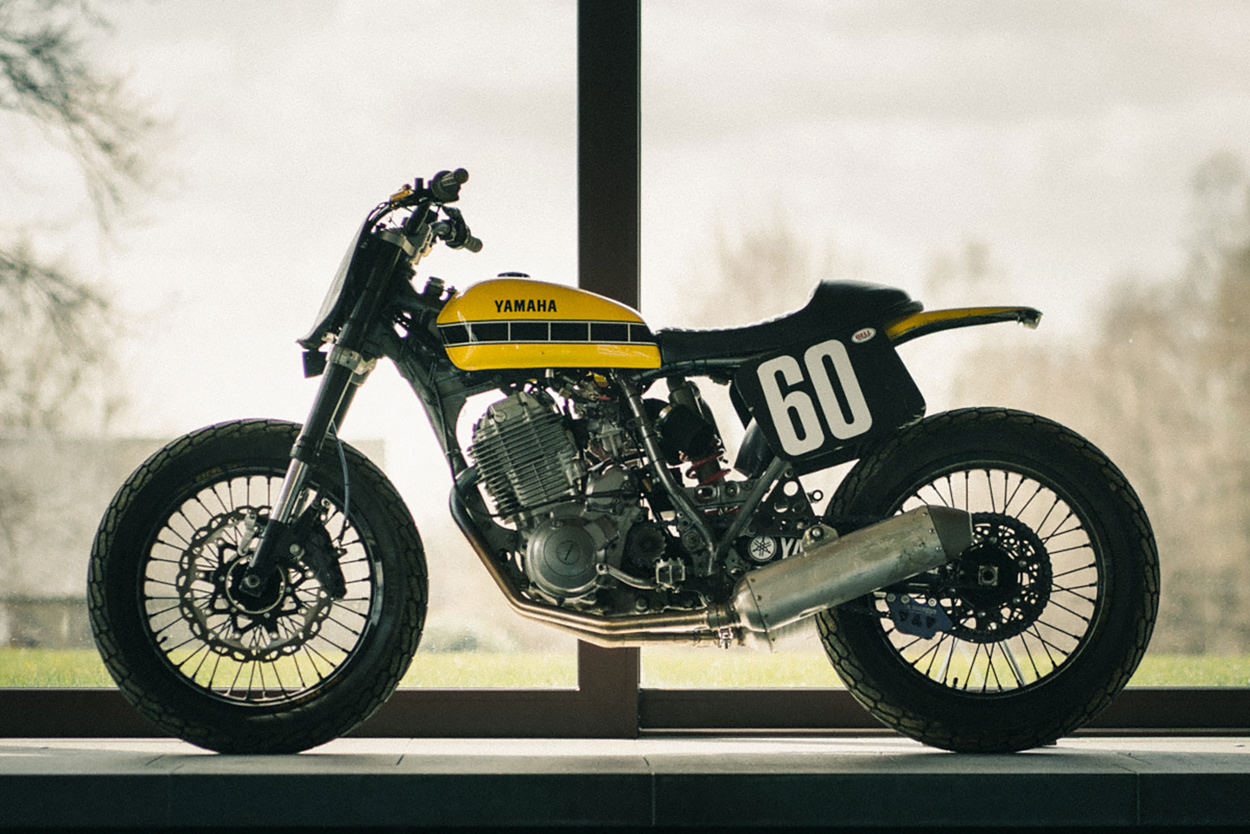 Yamaha XT600 street tracker by Wayders