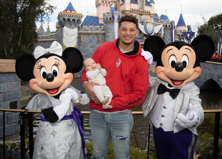 Patrick Mahomes and Family at Disneyland After Super Bowl | POPSUGAR ...
