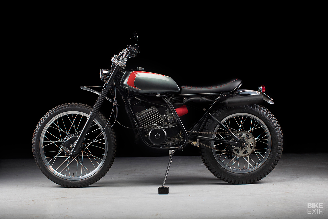 Yamaha DT175 restomod by Sabotage Motorcycles