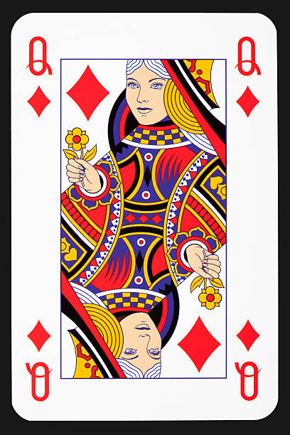 Royalty Free Queen Of Diamonds Pictures, Images and Stock Photos - iStock
